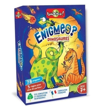 ÉNIGMES - DINOSAURES