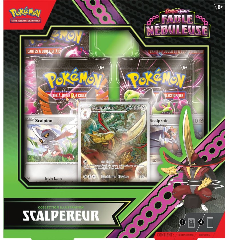 POKEMON - COFFRET SCALPEREUR