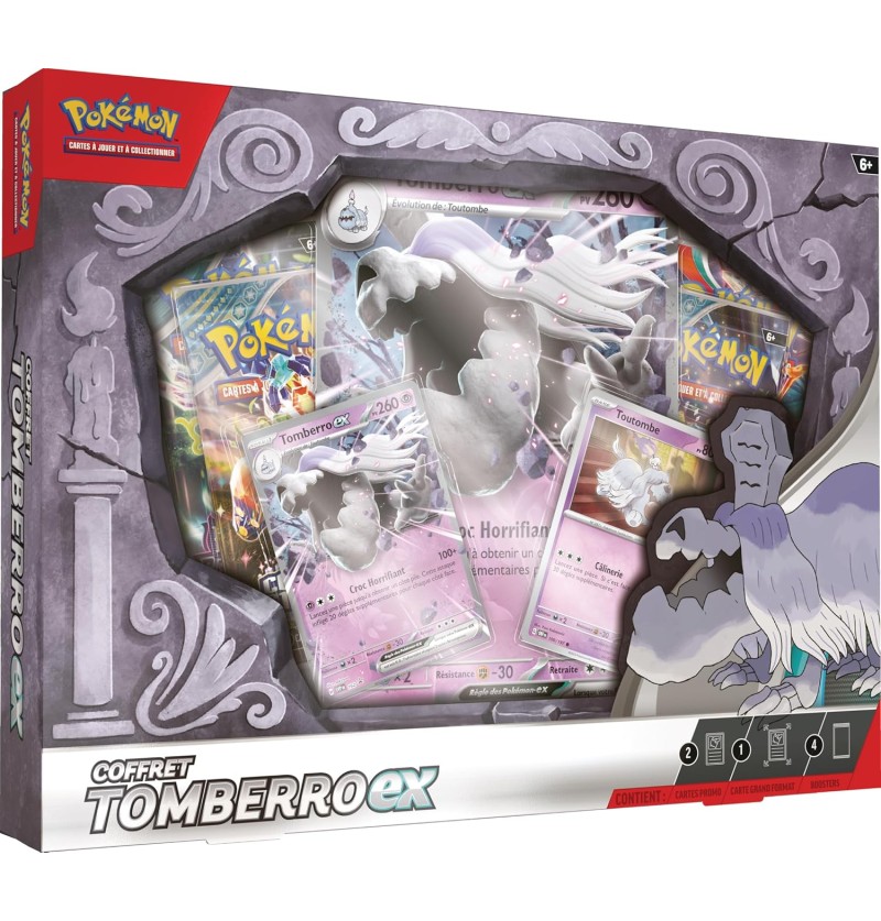 POKEMON - COFFRET TOMBERRO EX