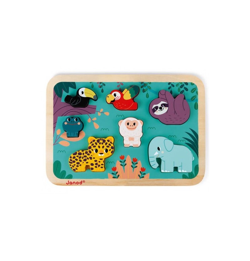 CHUNKY PUZZLE JUNGLE WWF