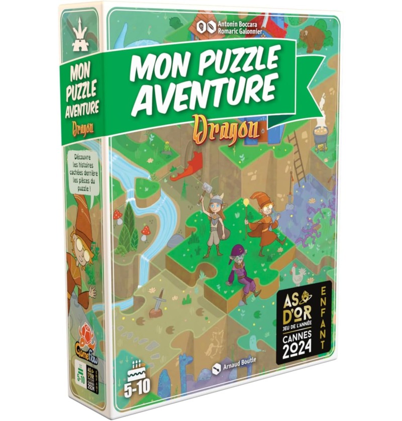 MON PUZZLE AVENTURE - DRAGON