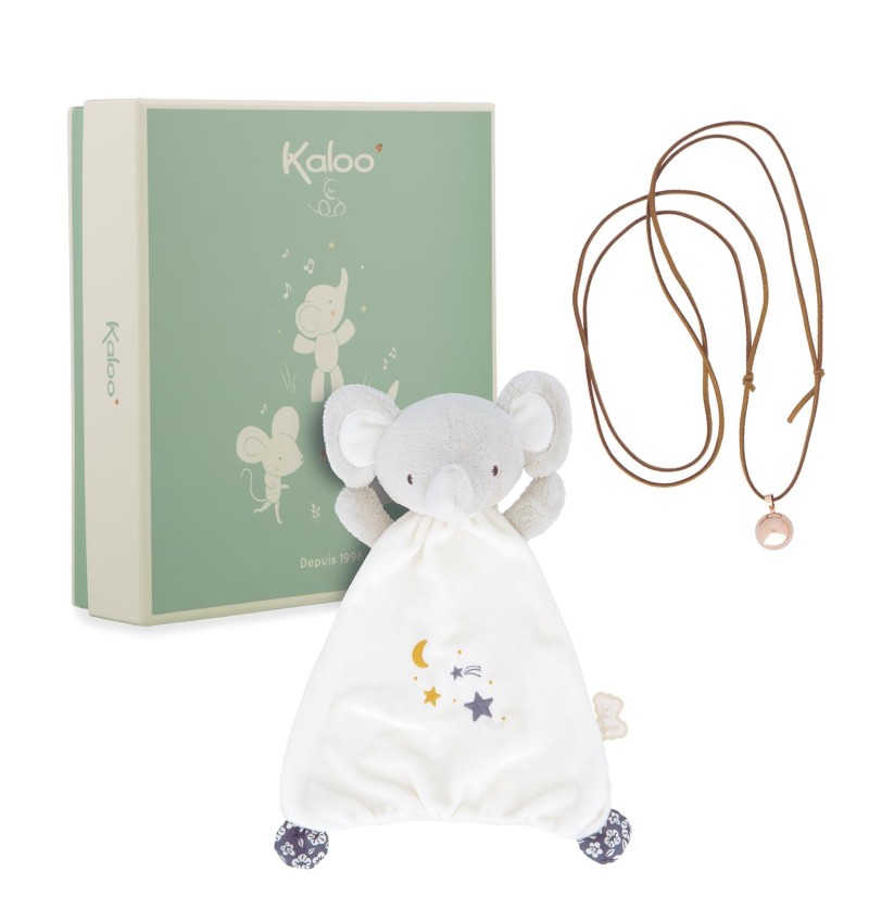 COFFRET DOUDOU BOLA ÉLÉPHANT