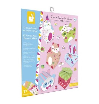 12 BOÎTES EN PAPIER KAWAII...