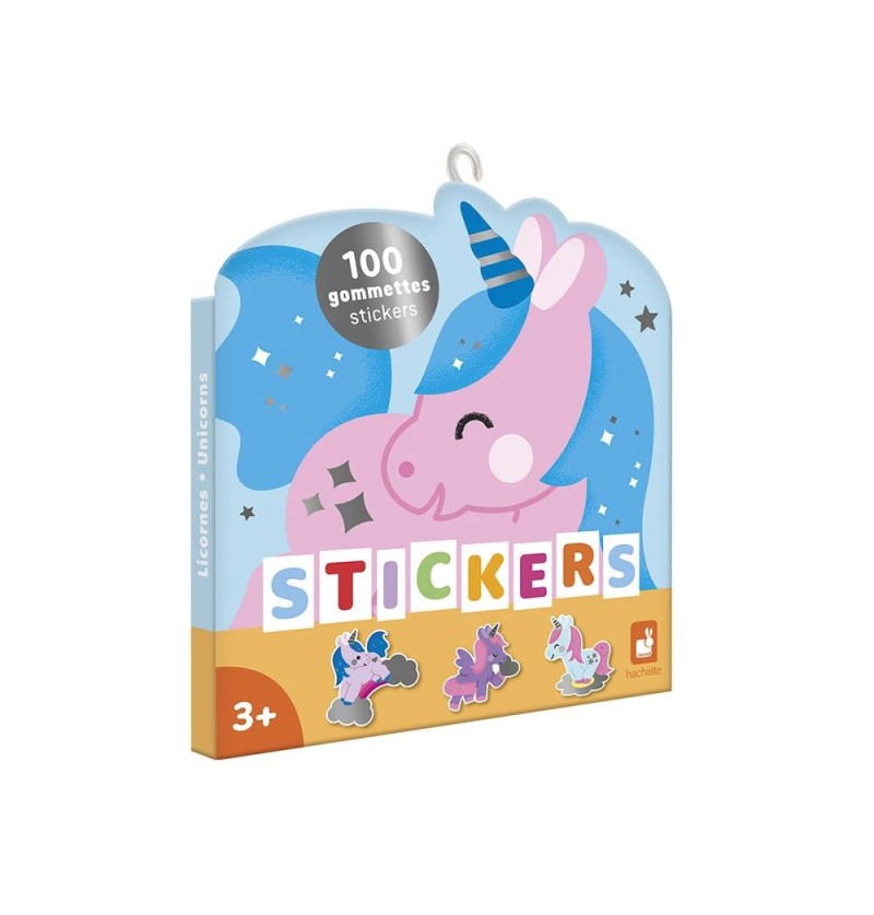 100 GOMMETTES LICORNES