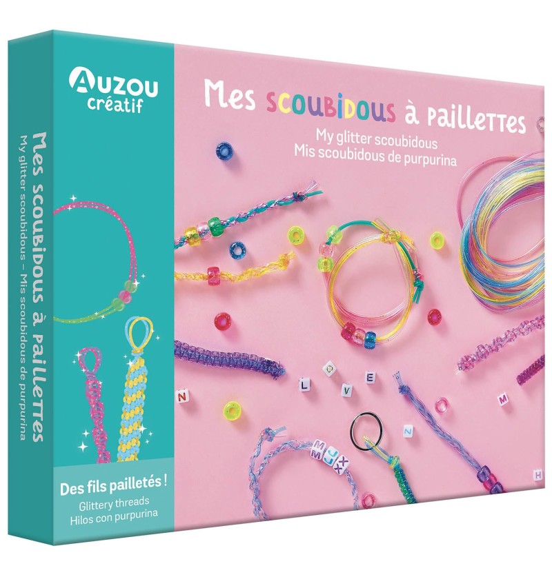 MES SCOUBIDOUS À PAILLETTES