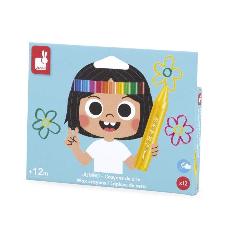 MES CRAYONS DE CIRE JUMBO