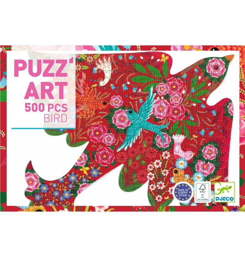 PUZZ'ART 500 PCS - BIRD -