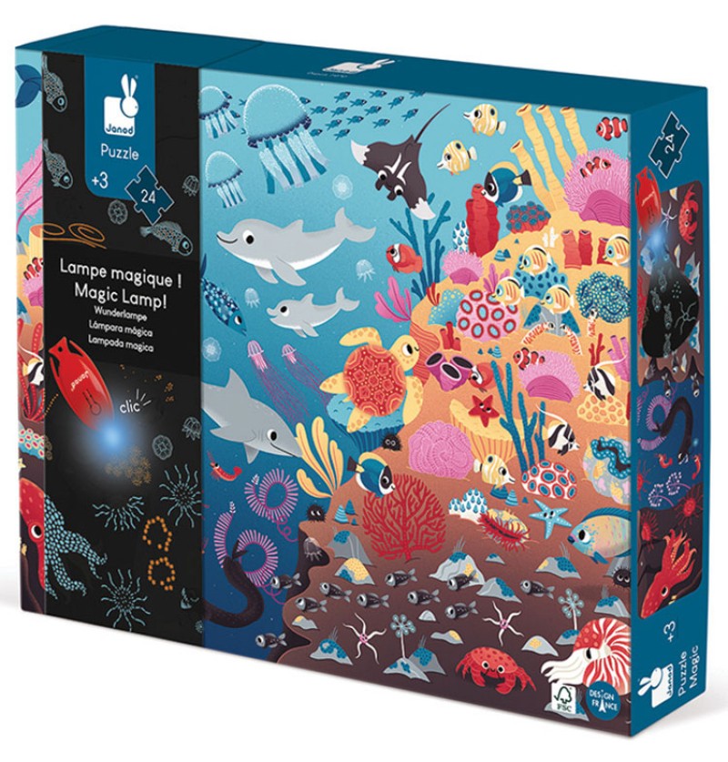 PUZZLE MAGIQUE 24 PIÈCES -...