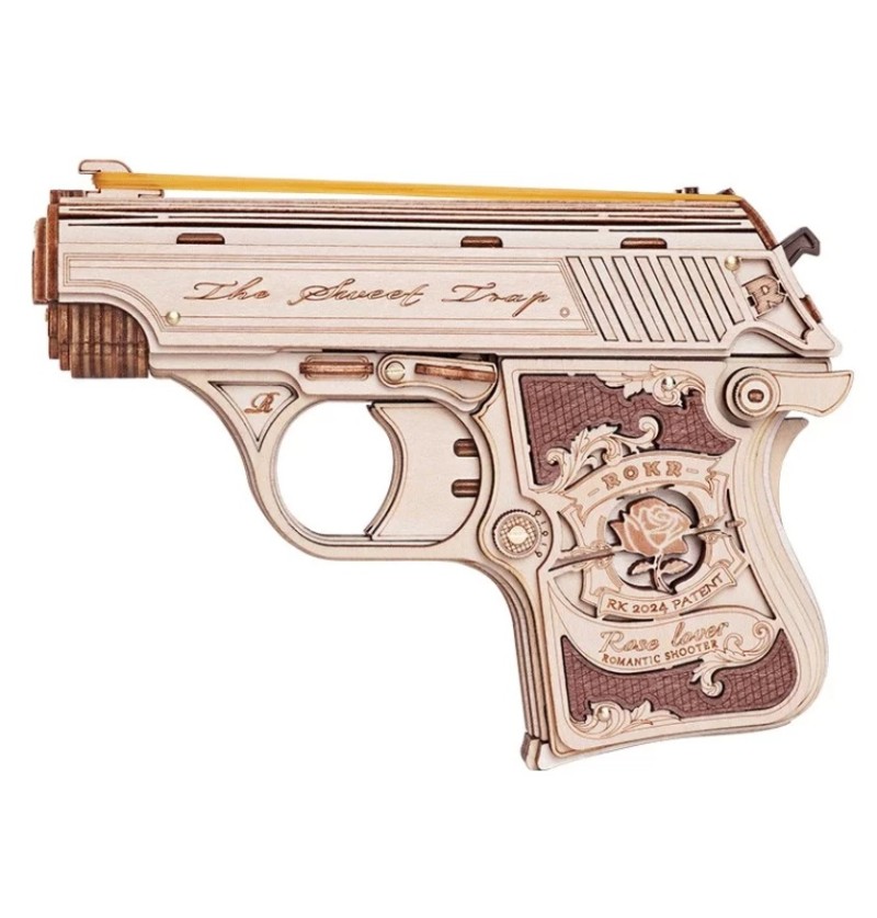 MINI GUN - PUZZLE EN BOIS 3D