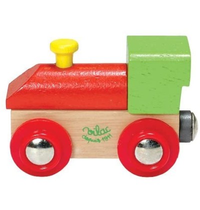 Petit train en bois personnalisé avec prénom - Alphabet