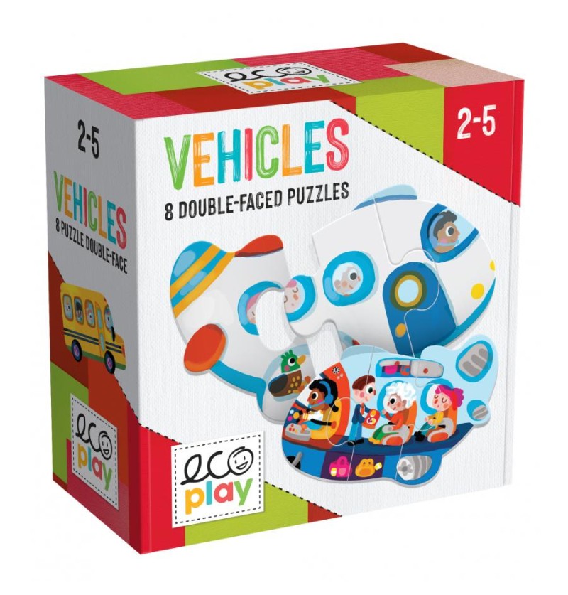 PUZZLES VEHICULES ECOPLAY