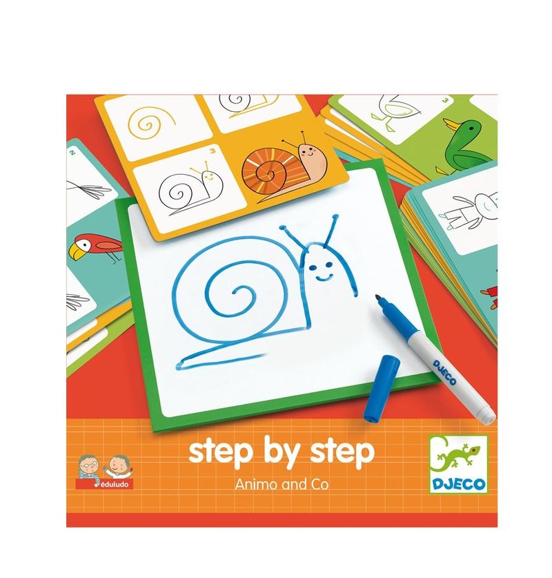 STEP BY STEP - LES ANIMAUX -