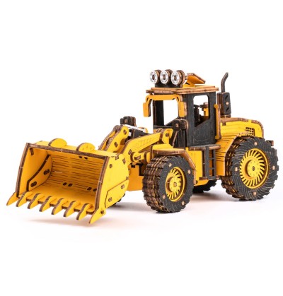 BULLDOZER - PUZZLE EN BOIS 3D